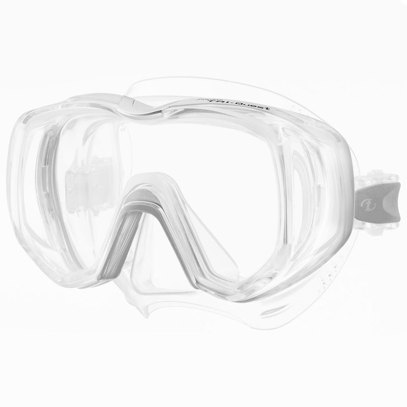 Open Box Tusa M-3001 Freedom Tri-Quest Dive Mask-Translucent - DIPNDIVE