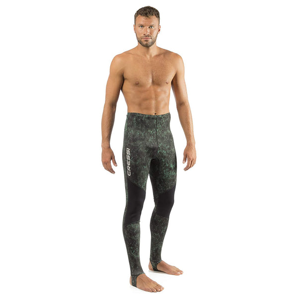 Open Box Cressi Hunter Rash Guard Pants - Green Hunter, Size: XX-Large - DIPNDIVE