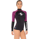 ScubaPro Caribbean Rash Guard Womens Long Sleeve (UPF50) - DIPNDIVE