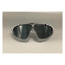 Used Cressi Adult Wide View Silicone Skylight Swimming Mask - Clear/Black/White HD Mirrored - DIPNDIVE