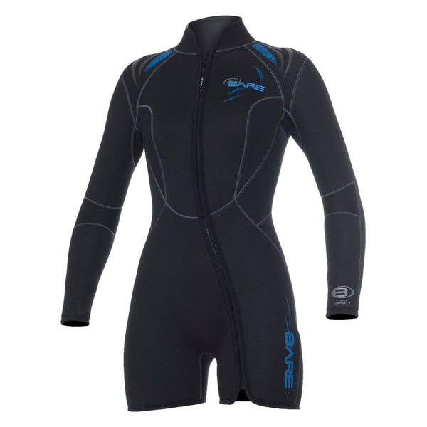 Bare 7mm Womens Sport Step-in Jacket - DIPNDIVE
