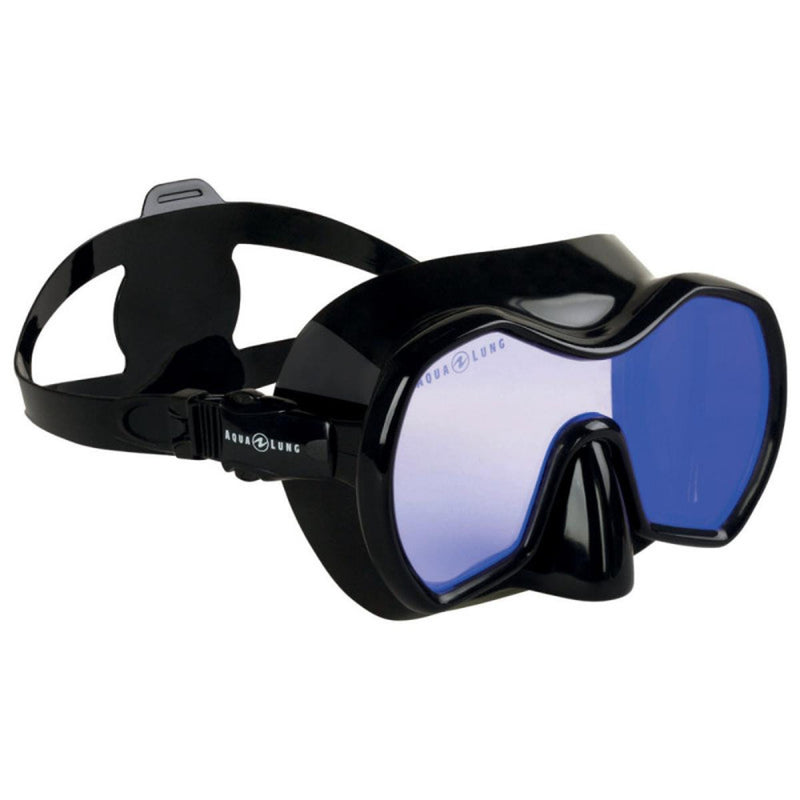 Open Box Aqua Lung Profile DS Dive Mask - Black/Black Plus Lens - DIPNDIVE
