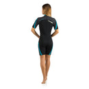 Cressi 3mm Lady Playa Flex Front-Zip Short Wetsuit - DIPNDIVE
