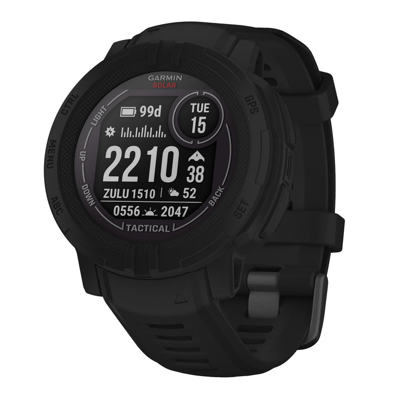 Garmin Instinct 2 Solar - Tactical Edition GPS Smartwatch - DIPNDIVE