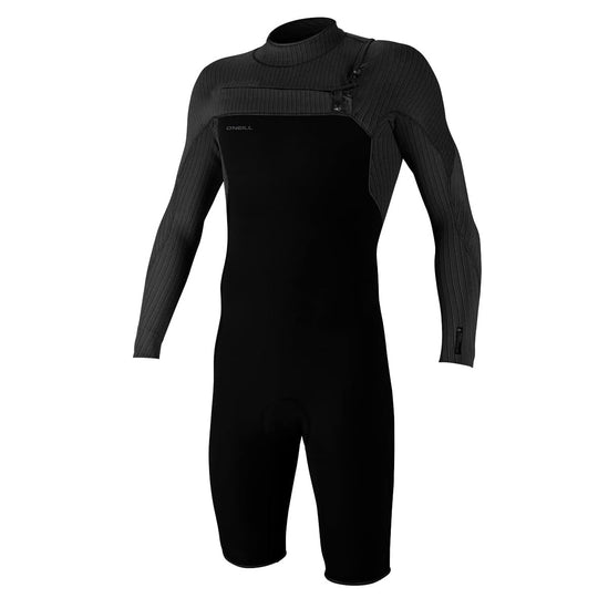 O'Neill Men's 2mm Hyperfreak Chest Zip Longsleeve Spring Wetsuit - DIPNDIVE