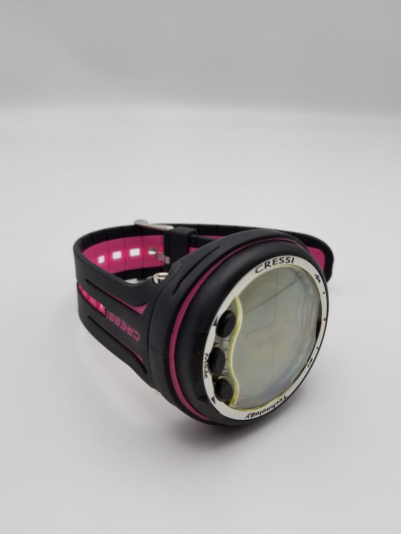 Open Box - Cressi Giotto Dive Computer Watch-Black / Pink - DIPNDIVE