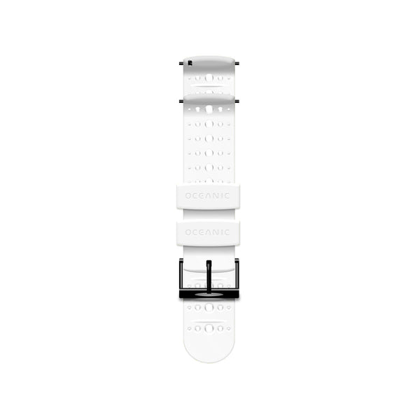 Open Box Oceanic Geo 4.0 Strap Set - White / Black - DIPNDIVE