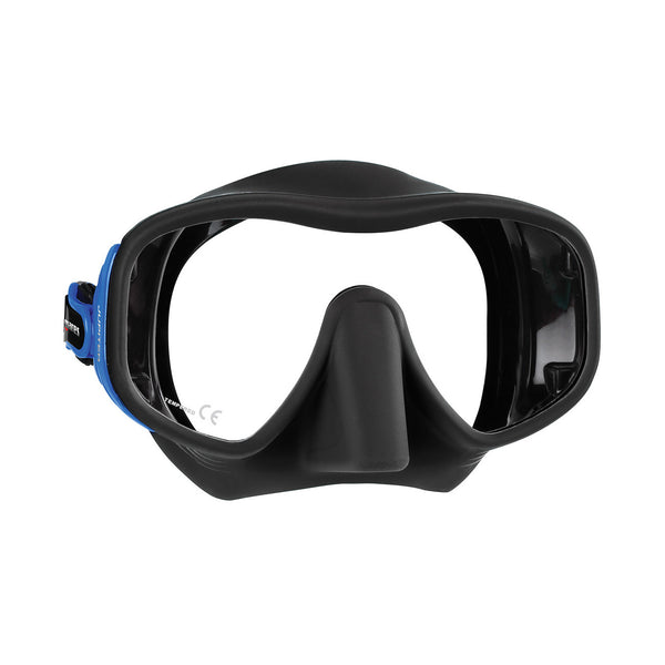 Used Mares Jupiter Frameless Scuba Mask - Blue/Black - DIPNDIVE