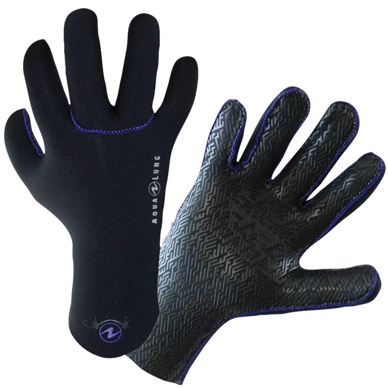 Open Box Aqua Lung 3/2mm Women's Ava Dive Gloves - Medium - DIPNDIVE