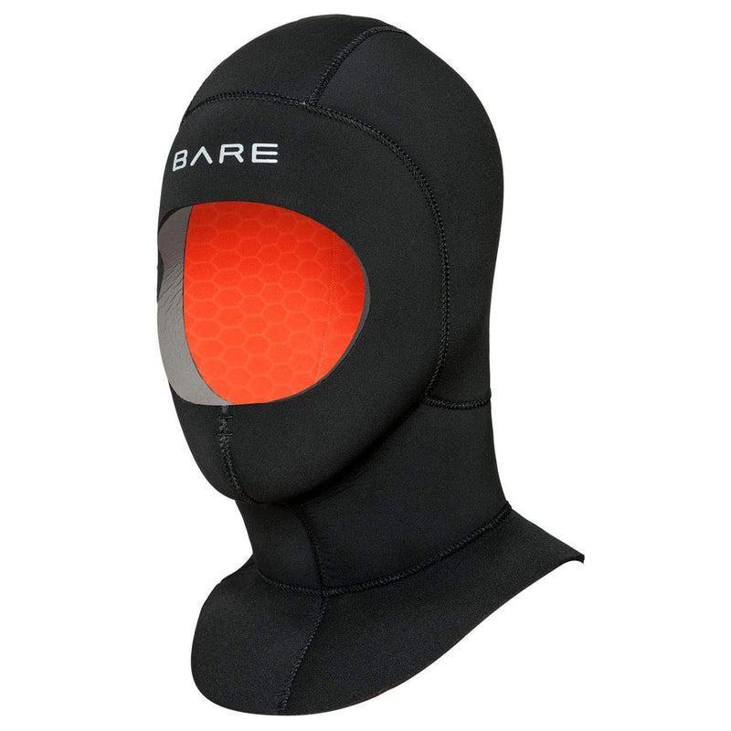 Used Bare 7mm Ultrawarmth Wet Scuba Diving Hood-Black -Small - DIPNDIVE