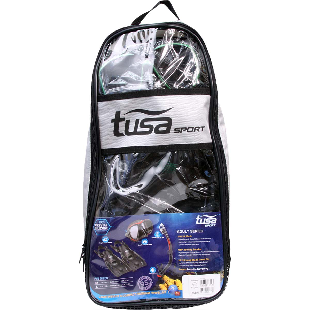 Tusa Powerview Adult Dry Travel Set - DIPNDIVE