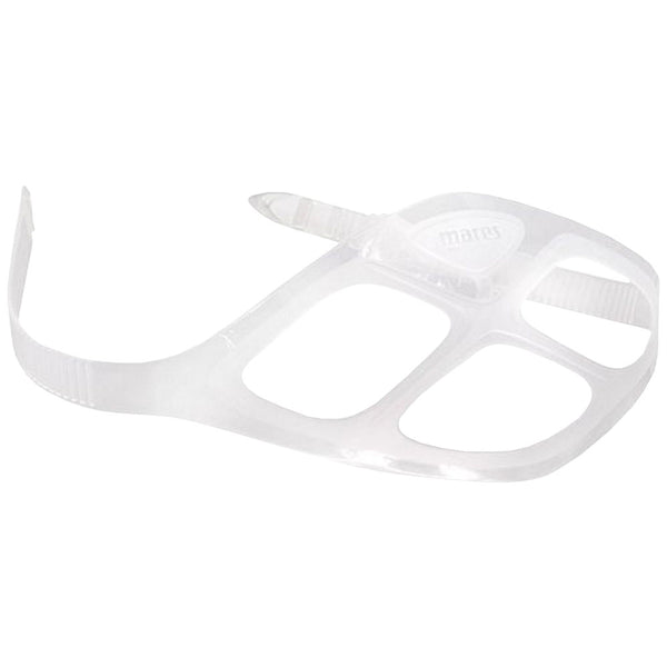 Open Box Mares Mask Strap Silicone i3 Accessories - Clear - DIPNDIVE