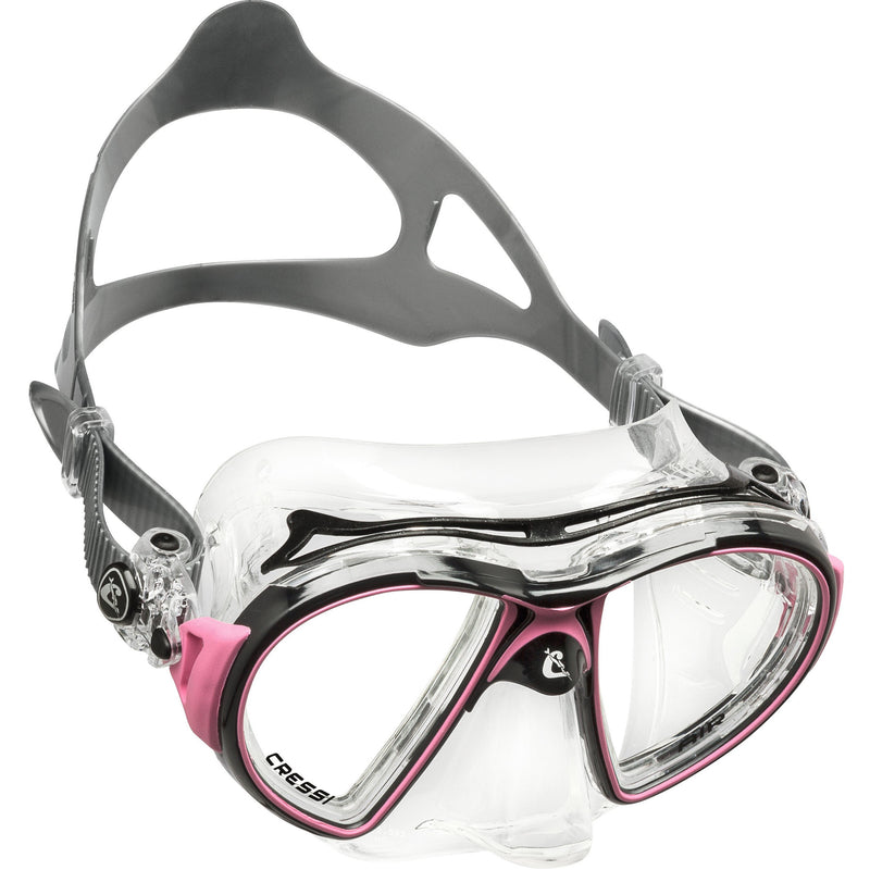 Used Cressi Air Scuba Mask-Black / Pink - DIPNDIVE