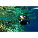 Used Ocean Reef ARIA QR+ Full Face Snorkeling Mask, White, Size: Small/Medium - DIPNDIVE