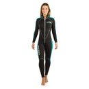 Cressi 2mm Lido Long Ladies Full Front Zip Wetsui - DIPNDIVE