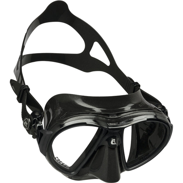 Open Box Cressi Air Black Scuba Mask-Black / Black - DIPNDIVE