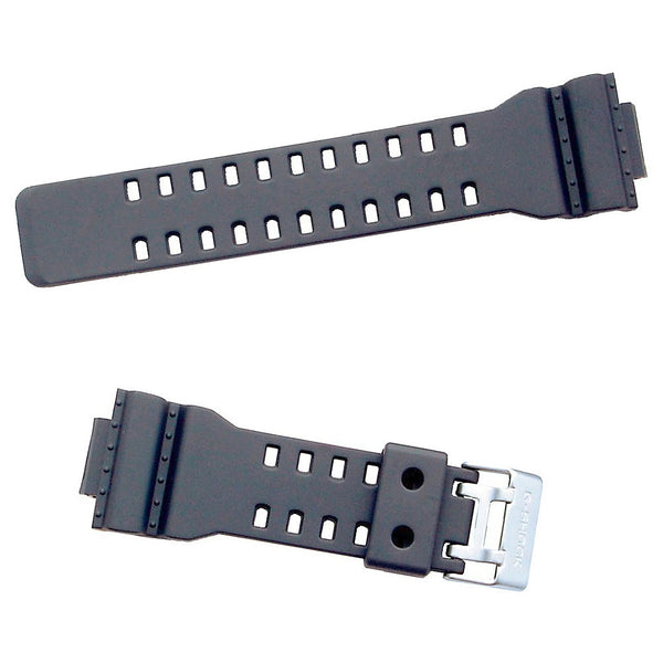 Open Box CASIO GA-100C-8AW Black Rubber Watch BAND 10455781 - DIPNDIVE