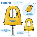Tusa Sport Snorkeling Vest - DIPNDIVE