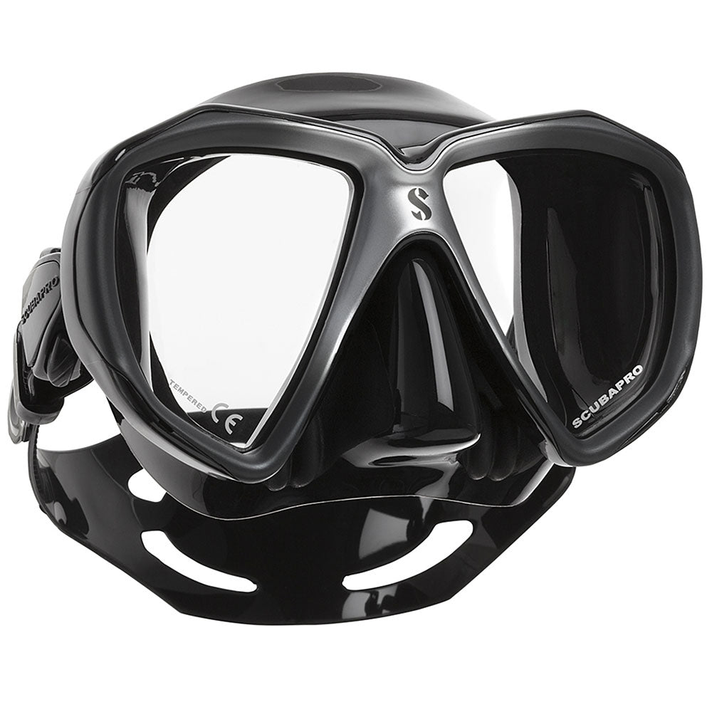 Used ScubaPro Spectra Mask - Black / Silver | DIPNDIVE