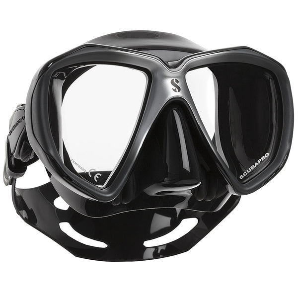 Used ScubaPro Spectra Mask - Black / Silver - DIPNDIVE