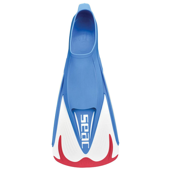 Used Seac Men's Team Snorkeling Swim Fins - Red, Size: 10-11 - DIPNDIVE