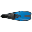 Used Seac Speed Full Foot Lightweight Fins, Blue, Size: 36/37 EU - DIPNDIVE
