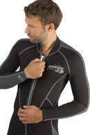 Open Box Cressi 2mm Mens Lido Long Full Front Zip Wetsuit, Size: Large - DIPNDIVE