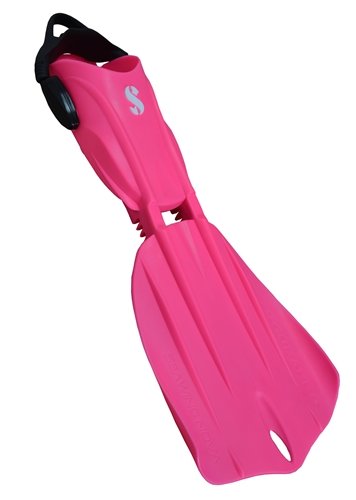 Used ScubaPro Seawing Nova Scuba Diving Fin - XS -Pink / US M:4-5 / W:5-6 - DIPNDIVE