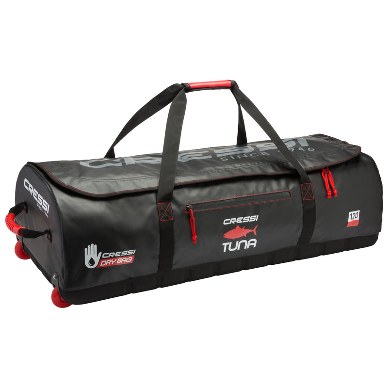 Open Box Cressi Tuna High-Capacity Dry Wheeled Bag - DIPNDIVE