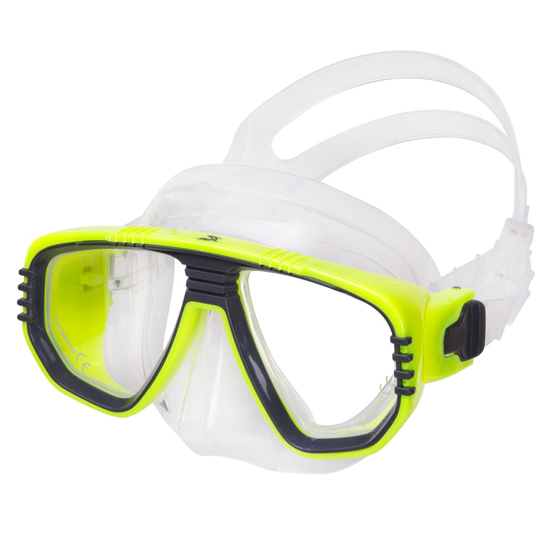 IST Corona Twin Lens Scuba Diving Snorkeling Mask - DIPNDIVE