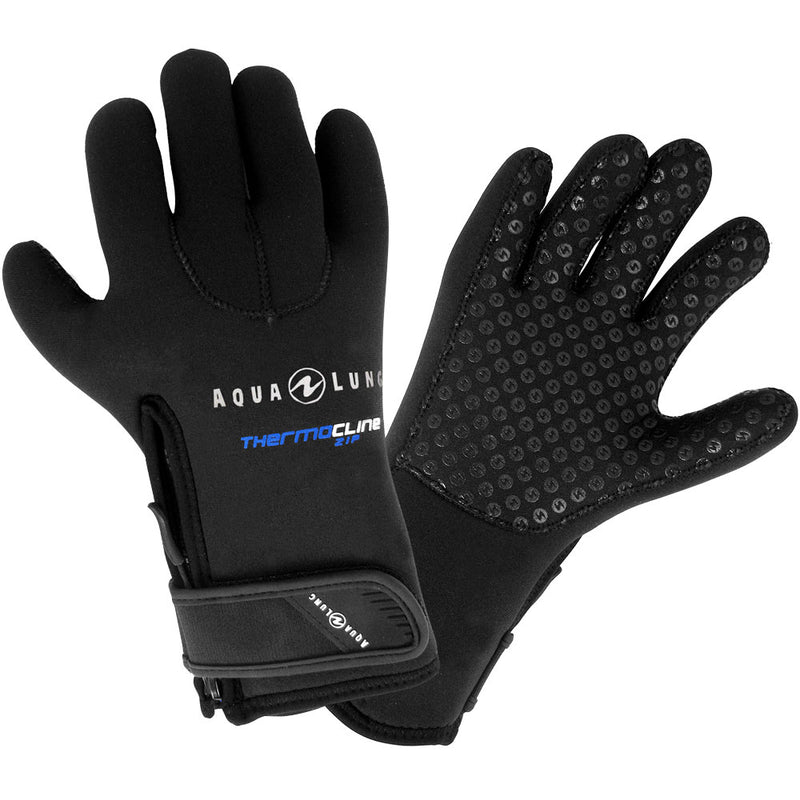 Open Box Aqua Lung 3mm Zip Dive Gloves, Size: Small - DIPNDIVE