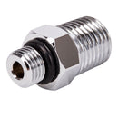 Trident 1/4 NPT Male X 3/8 NPT Male Regulator Сhromed Adapter - DIPNDIVE