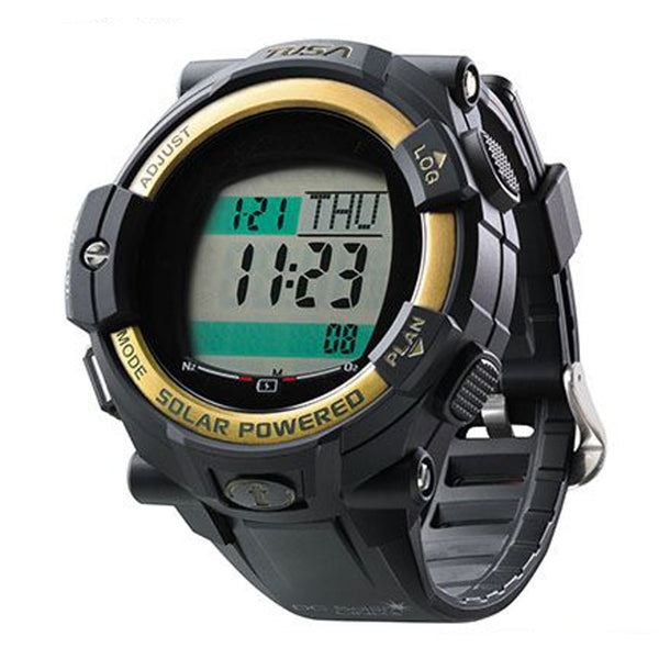 Tusa DC Solar Link Dive Computer - Black/Gold (Open box) - DIPNDIVE