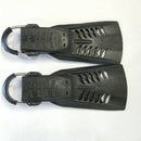 Used Hollis F2 Dive Fins - Black - Regular - DIPNDIVE