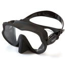 Open Box Sherwood Rona Dive Mask - Black Silicone - DIPNDIVE