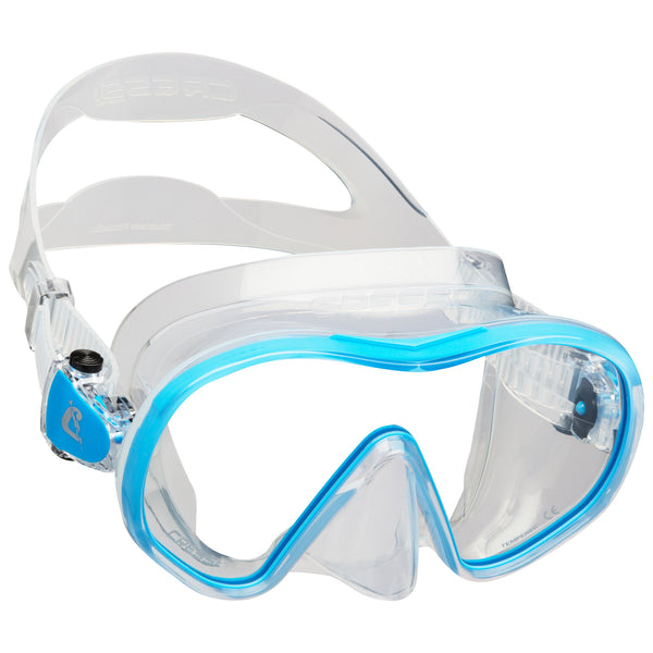 Cressi F-Dual Single Lens Frameless Scuba Mask - DIPNDIVE