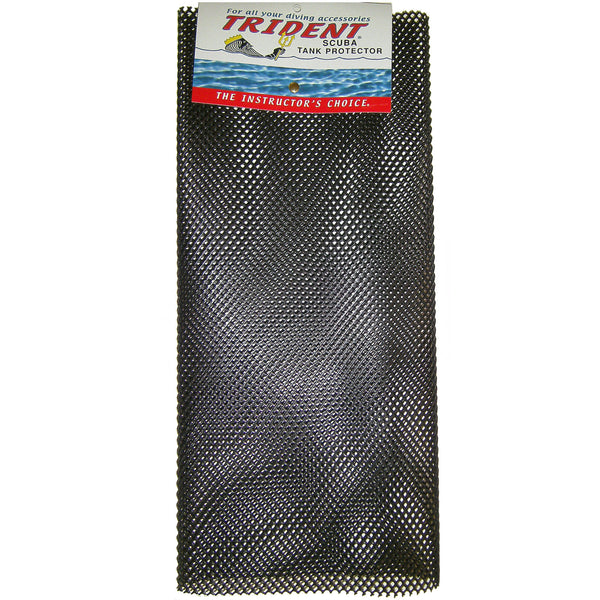 Open Box Trident Scuba Tank Net Protectors, Black - DIPNDIVE