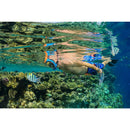 Open Box Ocean Reef ARIA QR Full Face Snorkeling Mask, Blue Medium/Large - DIPNDIVE