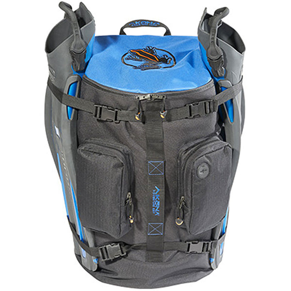 Open Box Akona Globetrotter Backpack Blue - DIPNDIVE