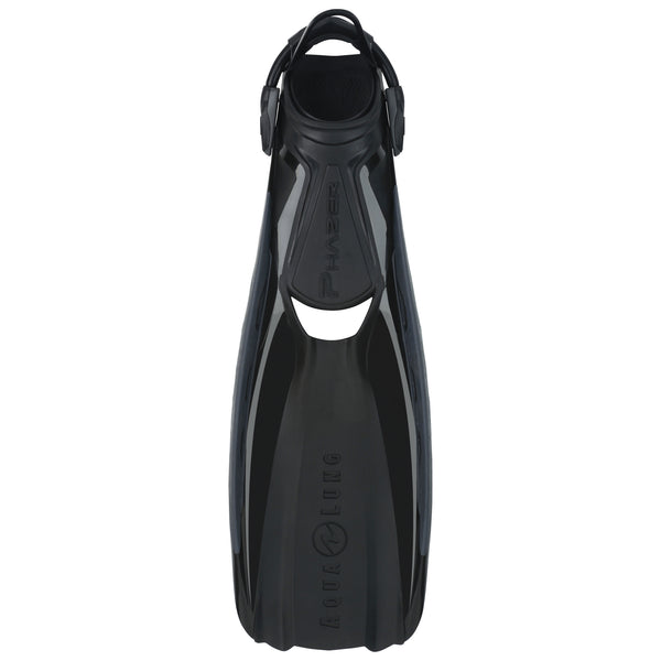 Used Aqua Lung Phazer Scuba Dive Fins - Black, Size - SM - DIPNDIVE