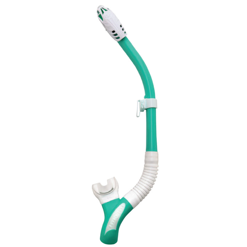 Open Box Aqua Lung Impulse Dry Snorkel - Teal - DIPNDIVE