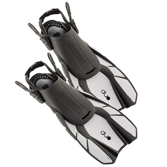 Ocean Reef DUO Open Heel Scuba Diving Fins - DIPNDIVE