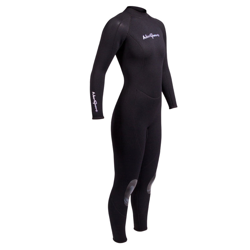 Open Box NeoSport 3/2mm Women’s Neoprene Backzip Jumpsuits-12 - DIPNDIVE