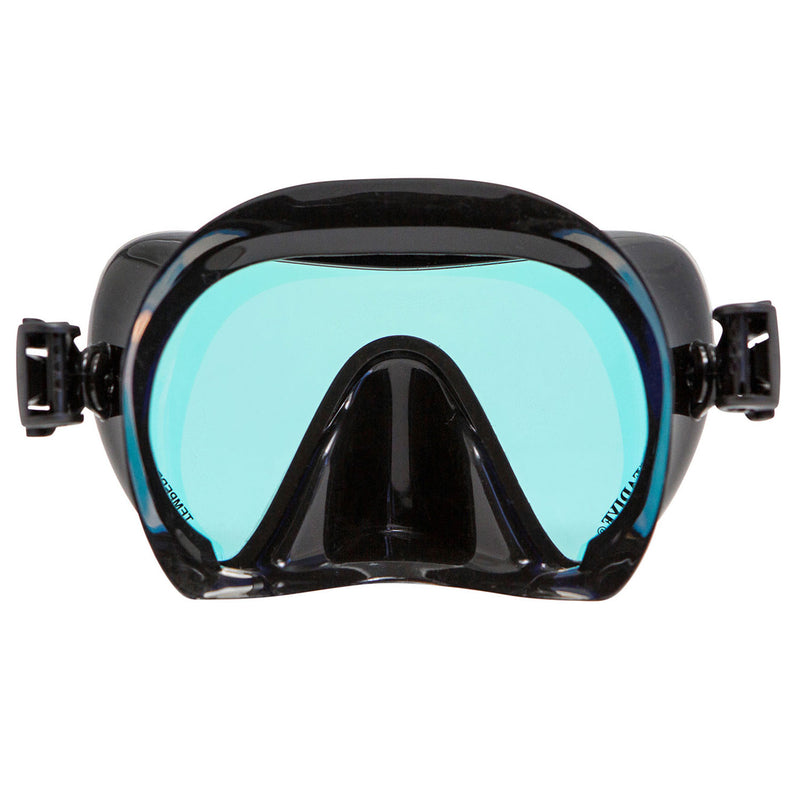 Used XS Scuba Seadive Sealite Rayblocker Frameless Scuba Diving Mask - DIPNDIVE