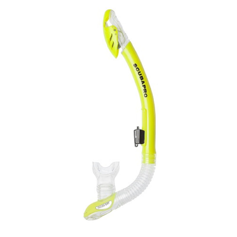 Open Box ScubaPro Fusion Dry Snorkel - Yellow - DIPNDIVE
