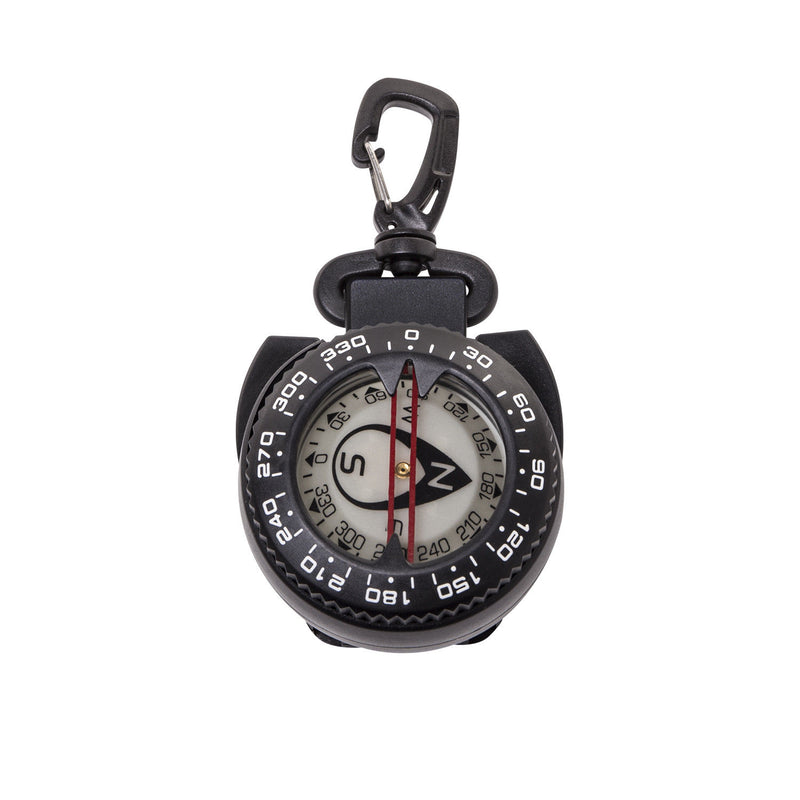 Trident Retractor Compass with Clip - DIPNDIVE