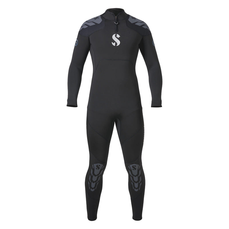 Open Box ScubaPro 3/2mm Mens Everflex Yulex Dive Steamer - Black - Large/Short - DIPNDIVE