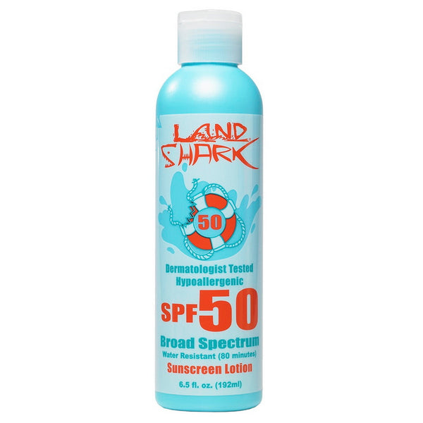 Land Shark Broad Spectrum SPF 50 Sunscreen Lotion - DIPNDIVE