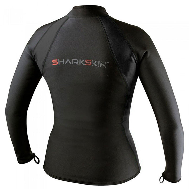 Sharkskin Womens Chillproof Long Sleeve Full Zip Shirt - DIPNDIVE