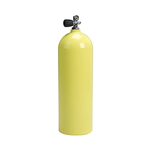 Catalina Cylinders 80 cf Aluminum Scuba Tank With Universal SSV-C-48P Valve (3000 PSI) - DIPNDIVE